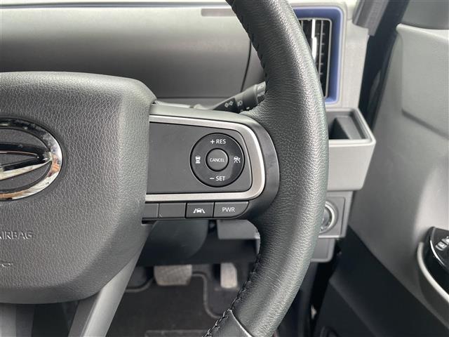 タント カスタムＲＳ　禁煙車／純正９型ナビ／全方位カメラ／両側電動スライドドア／クリアランスソナー／追従クルーズコントロール／ＥＴＣ／ハーフレザー／シートヒーター／ドライブレコーダー／衝突被害軽減ブレーキ／ＬＥＤライト（12枚目）