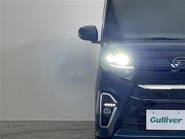 タント カスタムＲＳ　禁煙車／純正９型ナビ／全方位カメラ／両側電動スライドドア／クリアランスソナー／追従クルーズコントロール／ＥＴＣ／ハーフレザー／シートヒーター／ドライブレコーダー／衝突被害軽減ブレーキ／ＬＥＤライト（26枚目）