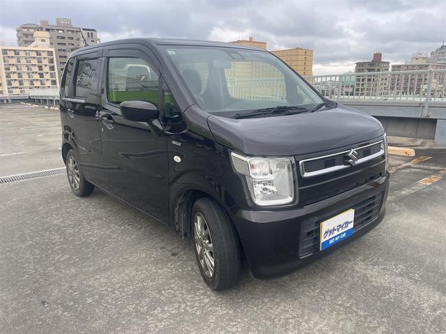 ワゴンＲ ハイブリッドＦＸ　ナビ　衝突被害軽減システム　禁煙車　シートヒーター　スマートキー　ＥＴＣ　車線逸脱警報　オートライト　オートエアコン　Ｂｌｕｅｔｏｏｔｈ　ＣＤ（4枚目）