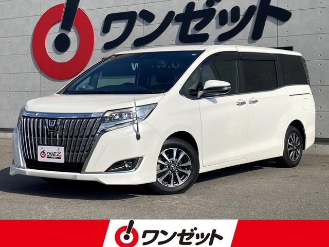 エスクァイア(トヨタ) Ｇｉ　プレミアムパッケージ　純正１０インチナビ・２列目キャプテンシート・両側パワースライドドア・ＬＥＤヘッドライト・ブラウンブウランノーブ合皮コンビシート・クルーズコントロール・ステアリングヒーター・前席シートヒーター・バックモ 中古車画像