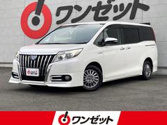 トヨタ　エスクァイア　ハイブリッドＧｉ　純正エアロ　純正９インチナビ　フリップダウンモニター