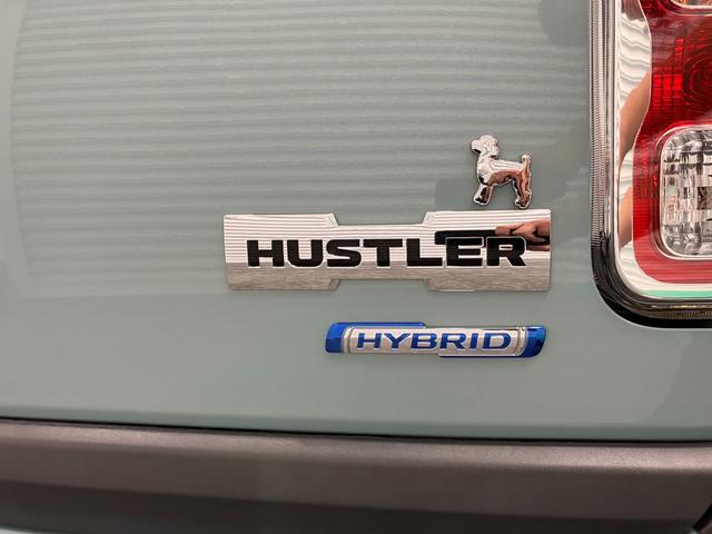 ハスラー ＨＹＢＲＩＤ　Ｇ　４ＷＤ　衝突被害軽減ブレーキ　オートライト　プッシュスタート　シートヒーター　オートエアコン　スズキセーフティーサポート　４ＷＤ　衝突被害軽減システム　アイドリングストップ　横滑り防止機能　衝突安全ボディ（58枚目）