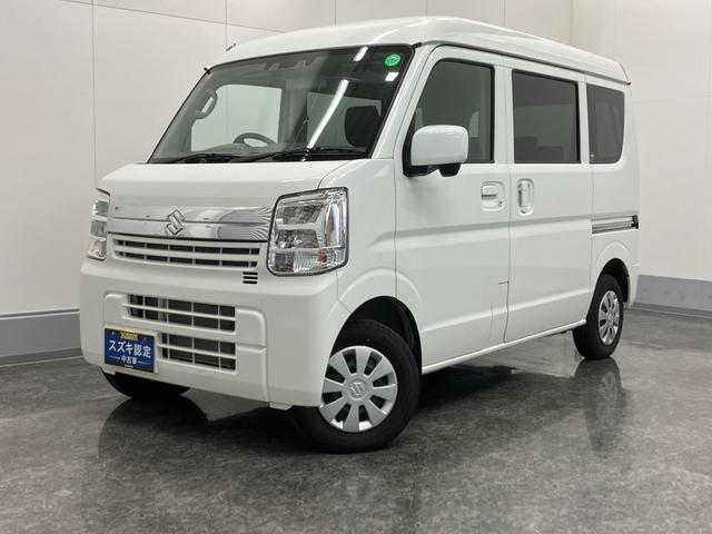 エブリイ ＪＯＩＮターボ　６型　ＬＥＤヘッドランプ　オートライト　スライドドア　プッシュスタート　スズキセーフティーサポート　４ＷＤ　衝突被害軽減システム　横滑り防止機能　シートヒーター　アイドリングストップ（9枚目）