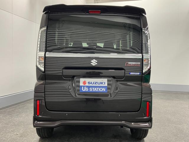 スペーシアカスタム カスタム HYBRID XS 4WD 衝突被害軽減ブレーキ LEDヘッドランプ オートライト スライドドア プッシュスタート シートヒーター オートエアコン 衝突被害軽減システム アイドリングストップ 横滑り防止機能 衝突安全ボディ ステアリングヒーター(10枚目)