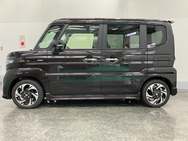 スペーシアカスタム カスタム HYBRID XS 4WD 衝突被害軽減ブレーキ LEDヘッドランプ オートライト スライドドア プッシュスタート シートヒーター オートエアコン 衝突被害軽減システム アイドリングストップ 横滑り防止機能 衝突安全ボディ ステアリングヒーター(12枚目)