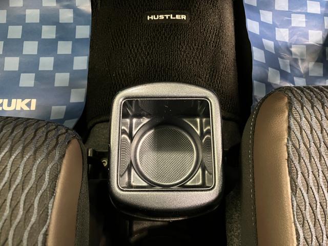 ハスラー Jスタイルターボ 全方位モニター付きナビ Bluetooth 純正ナビ プッシュスタート シートヒーター オートエアコン 衝突被害軽減システム アイドリングストップ 横滑り防止機能 衝突安全ボディ(62枚目)