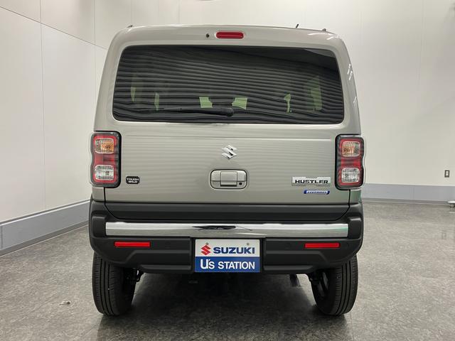 ハスラー タフワイルドターボ 3型 LEDヘッドランプ オートライト プッシュスタート シートヒーター オートエアコン 衝突被害軽減システム アイドリングストップ 横滑り防止機能 衝突安全ボディ(10枚目)