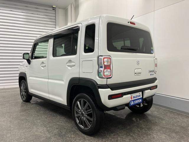 ハスラー ＨＹＢＲＩＤ　Ｇターボ　４ＷＤ　ナビ　バックカメラ　バックカメラ　オートライト　Ｂｌｕｅｔｏｏｔｈ　プッシュスタート　シートヒーター　オートエアコン　４ＷＤ　衝突被害軽減システム　アイドリングストップ　横滑り防止機能　衝突安全ボディ（14枚目）