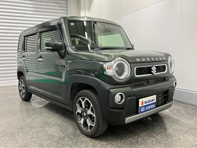 ハスラー ＨＹＢＲＩＤ　Ｘ　４ＷＤ　全方位モニター付きナビ　バックカメラ　オートライト　Ｂｌｕｅｔｏｏｔｈ　プッシュスタート　シートヒーター　オートエアコン　４ＷＤ　衝突被害軽減システム　アイドリングストップ　横滑り防止機能（11枚目）
