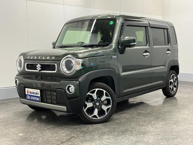 ハスラー ＨＹＢＲＩＤ　Ｘ　４ＷＤ　全方位モニター付きナビ　バックカメラ　オートライト　Ｂｌｕｅｔｏｏｔｈ　プッシュスタート　シートヒーター　オートエアコン　４ＷＤ　衝突被害軽減システム　アイドリングストップ　横滑り防止機能（12枚目）