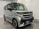 スペーシアカスタム カスタム HYBRID XSターボ LEDヘッドランプ オートライト スライドドア プッシュスタート シートヒーター オートエアコン 衝突被害軽減システム アイドリングストップ 横滑り防止機能 衝突安全ボディ(8枚目)