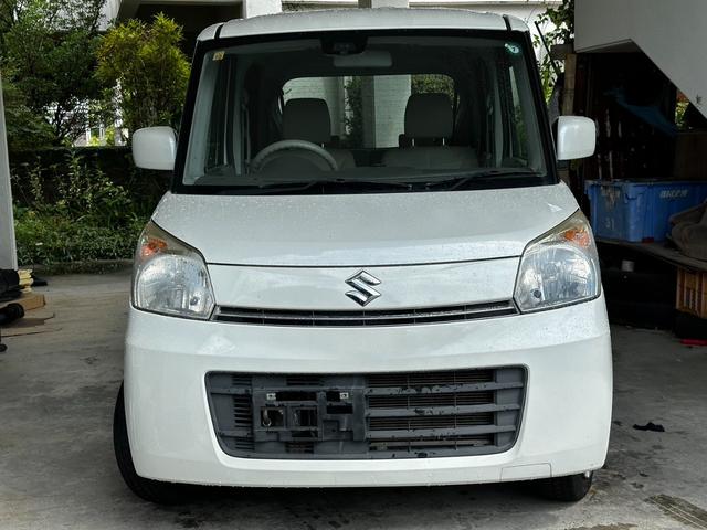 スペーシア Ｘ　車検付きＲ７／１０迄　パワースライド　ナビ　ＴＶ　Ｂｌｕｅｔｏｏｔｈ　バックカメラ　スマートキー　プッシュスタート　レーダーブレーキサポート　ベンチシート　アイドリングストップ