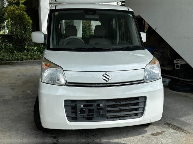 スペーシア Ｘ　車検付きＲ７／１０迄　パワースライド　ナビ　ＴＶ　Ｂｌｕｅｔｏｏｔｈ　バックカメラ　スマートキー　プッシュスタート　レーダーブレーキサポート　ベンチシート　アイドリングストップ