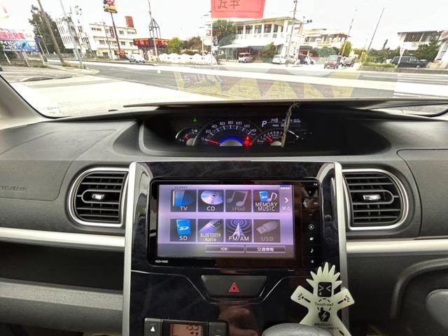 タント カスタムＸ　トップエディションＳＡＩＩＩ　ナビ．ＴＶ．ＣＤ．ＤＶＤ．Ｂｌｕｅｔｏｏｔｈ．ＥＴＣ．修復歴なし．バックカメラ．パワースライドドア．本土中古車．アルミ．ホイール．安全装備（13枚目）