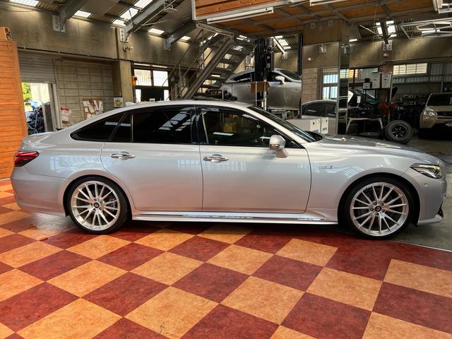 クラウンハイブリッド RSアドバンス ●ムーンルーフ●デジタルインナーミラー●TOM'Sカーボンステアリング●20インチフォージド●RSRサス●ツインディスプレイ●ドライブレコーダー●アラウンドビューモニター●ポップアップディスプレイ(65枚目)