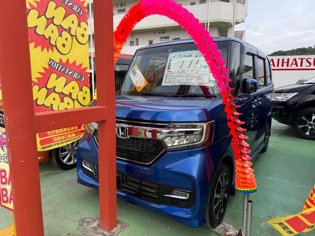 N-BOXカスタム G・Lホンダセンシング ナビTV ブルートゥース 片側パワースライドドア(2枚目)