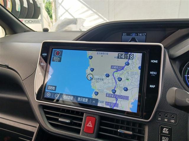 ノア ハイブリッドＳｉ　フルセグ　メモリーナビ　ＤＶＤ再生　ミュージックプレイヤー接続可　バックカメラ　衝突被害軽減システム　ＥＴＣ　両側電動スライド　ＬＥＤヘッドランプ　乗車定員７人　３列シート　記録簿（30枚目）