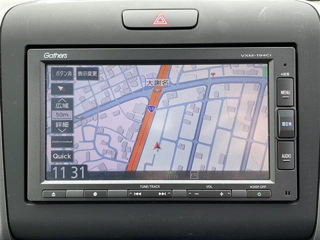 【　ナビゲーション　】ナビゲーションシステム装備なので不慣れな場所へのドライブも快適にして頂けます♪
