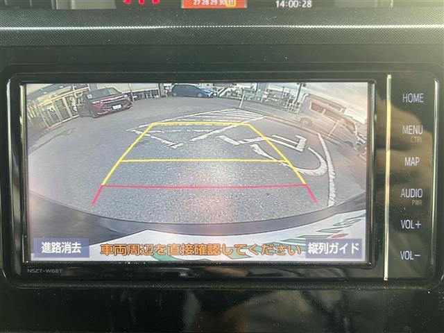 【　バックカメラ　】便利なバックカメラ装備で安全確認を頂けます。駐車が苦手な方にもオススメな便利機能です♪