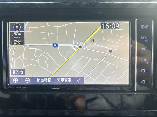 【　ナビゲーション　】ナビゲーションシステム装備なので不慣れな場所へのドライブも快適にして頂けます♪