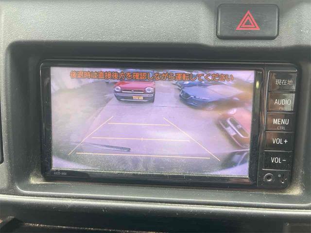 バックカメラ装備。駐車が苦手な方には欠かせません。