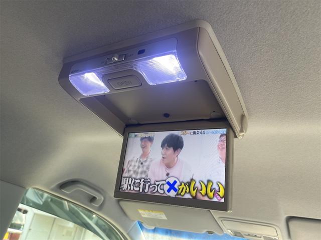 ＴＶ付きの車となっております。ドライブの合間の休憩中に気になる番組を見ることができます。