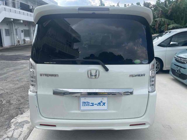 ステップワゴンスパーダ Z ETC バックカメラ TV オートクルーズコントロール 両側電動スライドドア オートライト HID スマートキー アイドリングストップ 電動格納ミラー 後席モニター 3列シート CVT アルミホイール(14枚目)