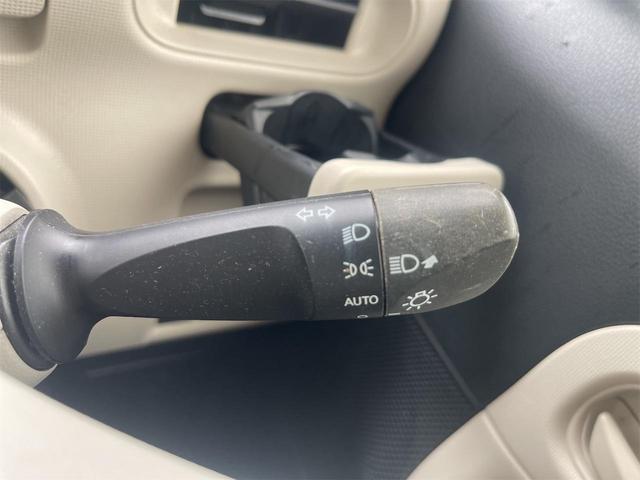 オートライト機能付きなのでつけ忘れや消し忘れの心配もありません。