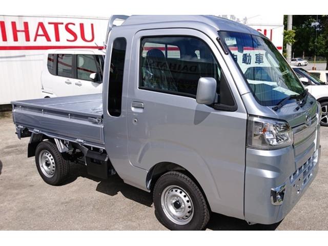 沖縄県内の中古車ハイゼットトラック シルバー 1件を表示 価格130万 年式 令和2 年 走行5km 長地自動車