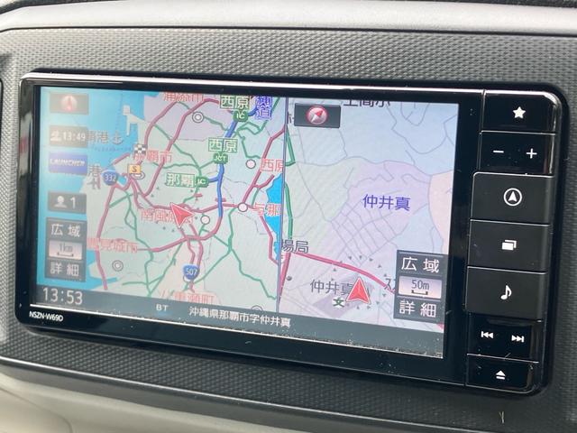 ●純正SDナビ:きれいな画質で見やすく、操作も簡単です!