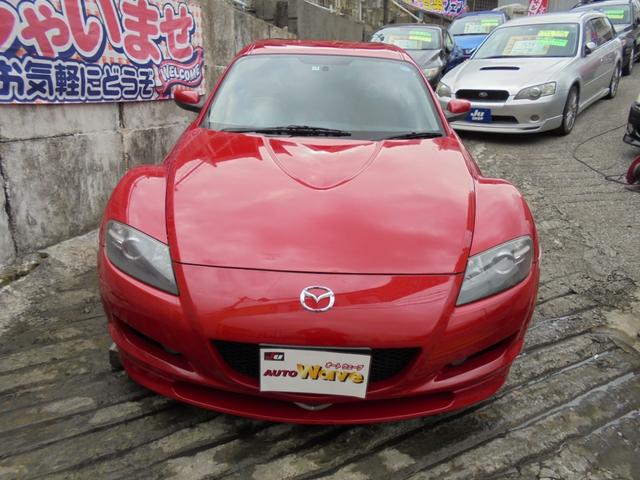 ＲＸ－８ タイプＳ　ＭＴ６速／社外マフラー／ＴＶ・ナビ・ＤＶＤ再生・バックモニター／本革皮パワーシート／フルエアロ（2枚目）