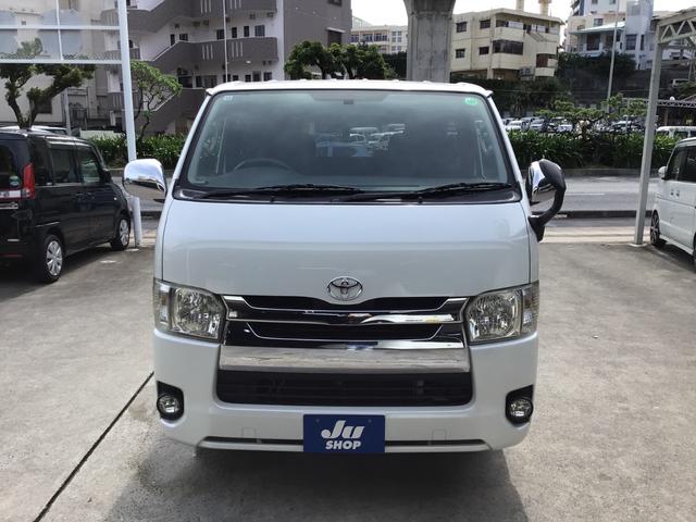 ハイエースバン ロングスーパーＧＬ　ＳＤナビ・フルセグＴＶ・ＣＤ・ＤＶＤ・Ｂｌｕｅｔｏｏｔｈ・バックカメラ・ＥＴＣ・オートエアコン・光軸調整・ドアバイザー・プライバシーガラス・スマートキー・プッシュスタート（2枚目）