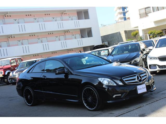 Ｅ３５０　ブルーエフィシェンシー　クーペ　記録簿　禁煙車　ＡＭＧスポーツＰＫＧ　ハーマンカードン　黒革　ベンチレーション／シートヒーター　純正ナビＢｌｕｅｔｏｏｔｈ　バックカメラ　ＥＴＣ　ＰＴＳ　クルコン　１９インチＡＷ(6枚目)