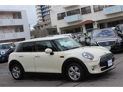 ＭＩＮＩ ワン　ディーラー車　禁煙車　記録簿有　盗難防止システム 6300259A30240220W001 6