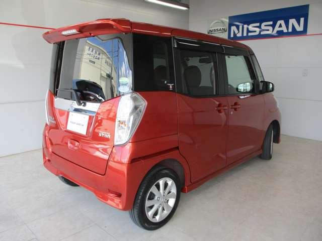 日産の軽自動車デイズルークスのハイウェイスターＸです。