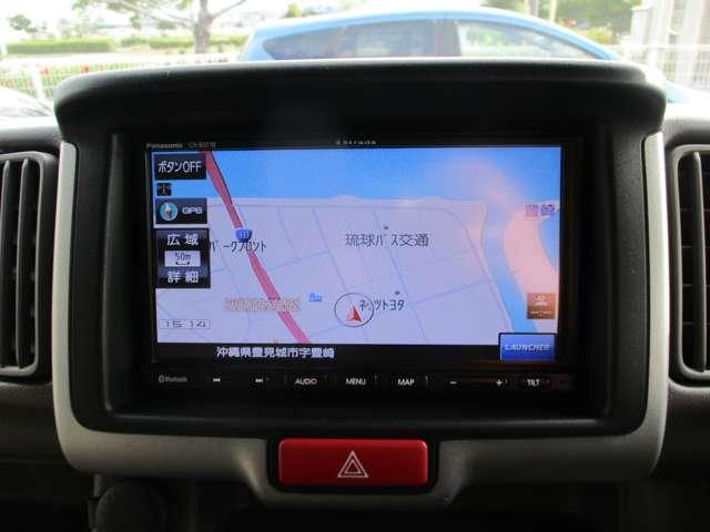 社外パナソニック製ストラーダメモリーナビ付！（ＣＮ-Ｂ３１１Ｂ）、どこに行くにもあると便利なカーナビです。