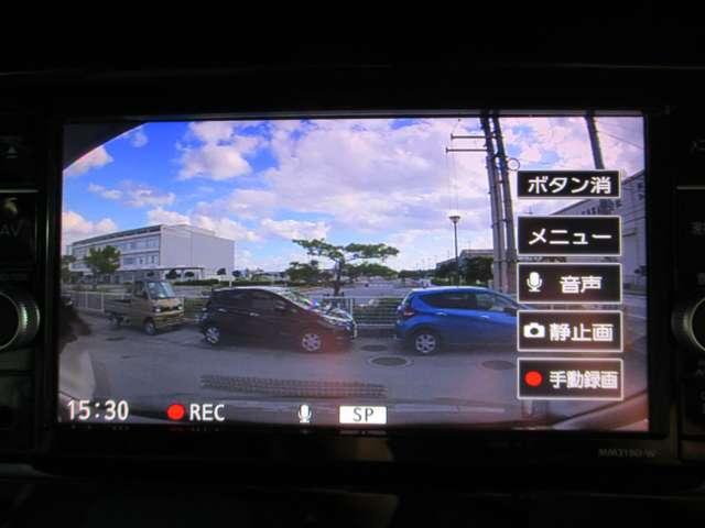 ■純正オリジナルナビゲーション連動ドライブレコーダー（ＤＪ４-Ｄ）。ナビモニターに映像表示出来ます。