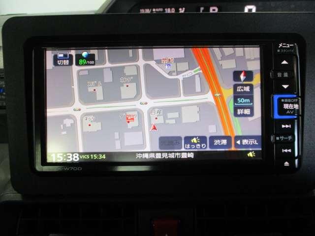 どこに行くにもあると便利なナビ。ダイハツ純正７インチナビです。（ＮＭＺＫ-Ｗ７０Ｄ）