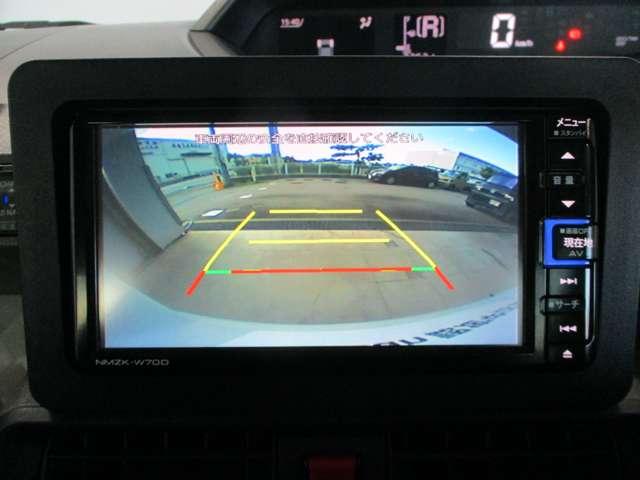 ■バックカメラが付いているので、駐車時に後方確認も安心です♪
