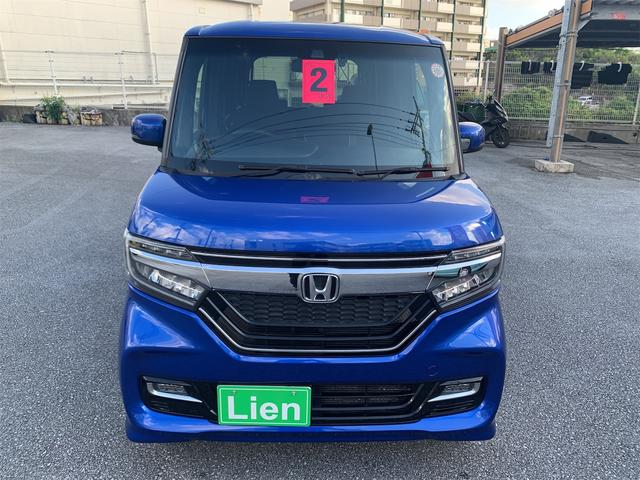 Ｎ－ＷＧＮカスタム 　本土中古車ホンダセンシングＬＥＤヘッドライトパワースライドクルーズコントロール純正ナビＴＶナビブルートゥースバックモニター前後ドラレコ８スピーカー付き（2枚目）