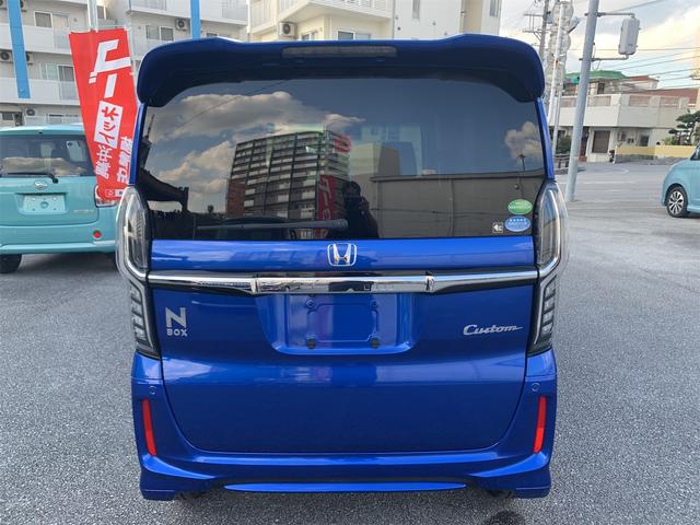 Ｎ－ＷＧＮカスタム 　本土中古車ホンダセンシングＬＥＤヘッドライトパワースライドクルーズコントロール純正ナビＴＶナビブルートゥースバックモニター前後ドラレコ８スピーカー付き（3枚目）