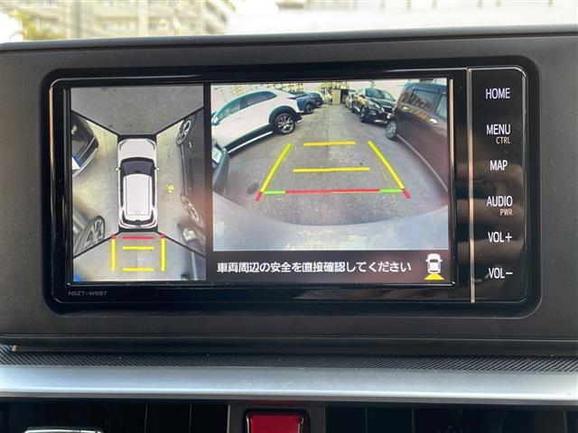 【　全方位カメラ　】上から見下ろしたように駐車が可能です。安心して縦列駐車も可能です♪