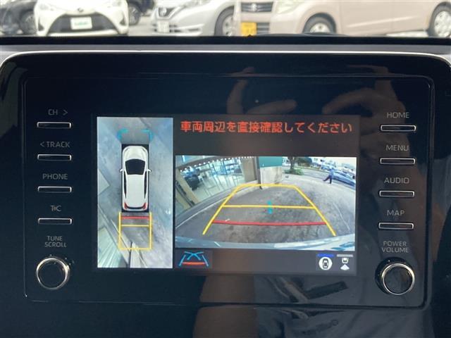 【　全方位カメラ　】上から見下ろしたように駐車が可能です。安心して縦列駐車も可能です♪