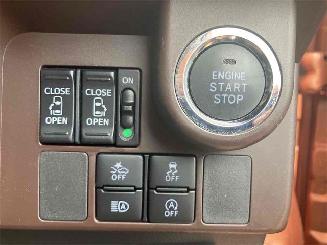 両側電動スライドドア！！荷物で手が塞がるなど簡単にドアの開閉が出来ます！何より力いらずで開閉ＯＫ！女性やお年寄りにも優しい。電動機能はＯＦＦにもできますから元気なお子様の駆け出しも安心！