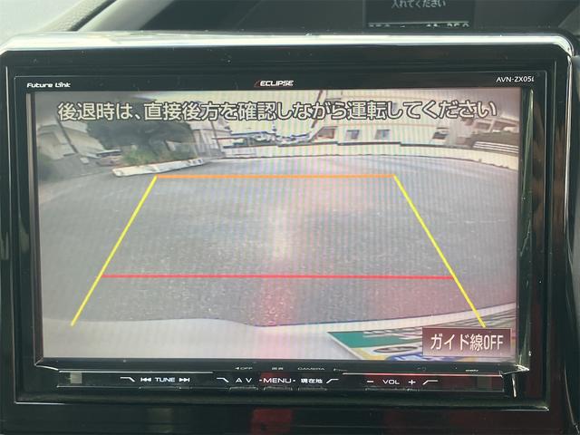 バックカメラも付いています。駐車の時に便利なのはもちろんの事、後方死角にいる子供たちに気が付くことができるので安心安全ですね