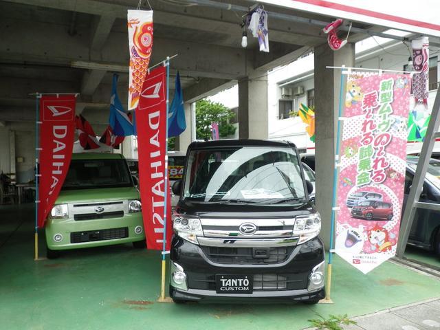 新車に関しましては、展示車両もあり実際に車両をご覧になっていただくことも可能です。