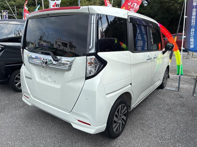 ルーミー カスタムＧ　両側パワースライドドア　スマートアシスト　シートヒーター　純正アルミホイール　Ｂｌｕｅｔｏｏｔｈ　純正ナビ　ＴＶ　バックモニター　全方位モニター　オートクルーズコントロール　ＥＴＣ（9枚目）