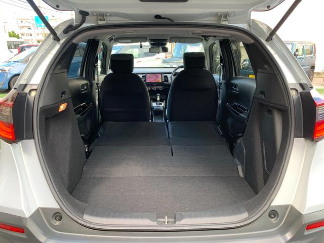 シートを倒せばフラット空間!