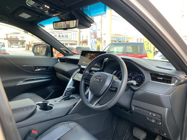 ハリアーハイブリッド Z OP10年保証対象車 JBLサウンドシステム レザーシートカバー パワーバックドア 前後ドライブレコーダー HUD ビルトインETC 純正ナビ コーナーセンサー レーダークルーズコントロール(16枚目)