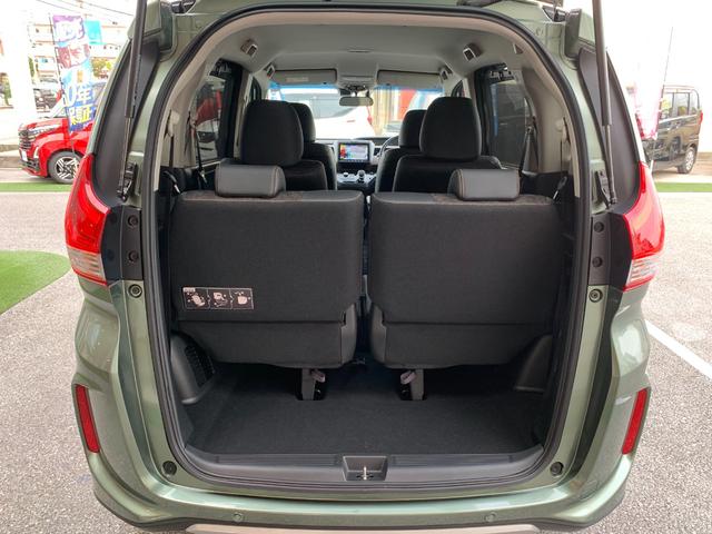 フリードハイブリッド ハイブリッド・クロスターホンダセンシング OP10年保証対象車 純正9インチナビ 前後ドライブレコーダー ハーフレザーシート ビルトインETC 両側パワースライドドア LEDヘッドライト レーダークルーズコントロール シートヒーター(21枚目)